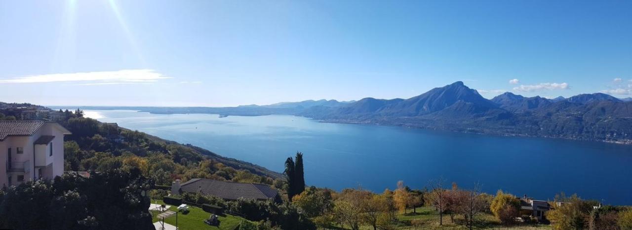 Beb Da Paolo Con Vista Lago San Zeno di Montagna Exterior foto